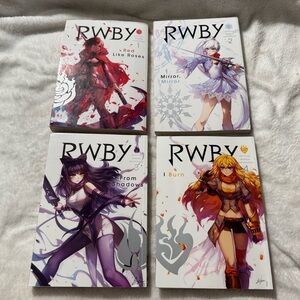 ✨ RWBY Manga Vol. 1–4 Set ✨